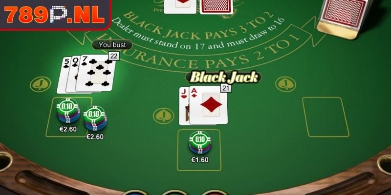 Blackjack Online 789P - Khám Phá Game Đổi Thưởng Hấp Dẫn 2 Cách chơi cơ bản của Blackjack
