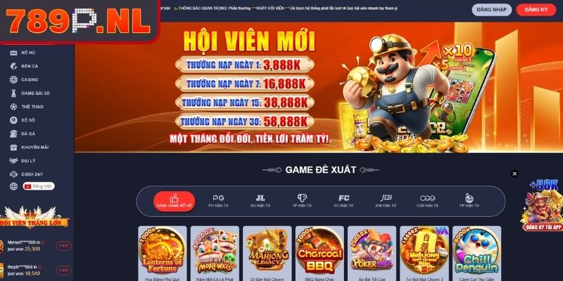 Giao diện 789P dễ sử dụng
