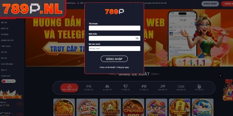 Truy cập trên app điện thoại