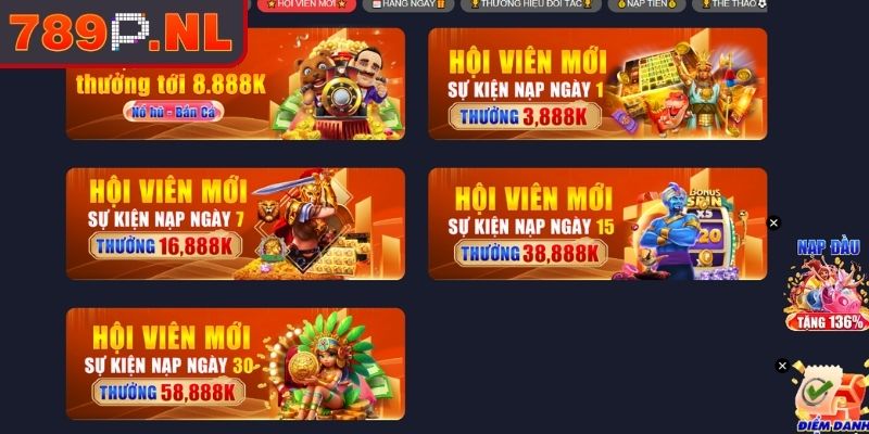 Ưu đãi cho hội viên mới
